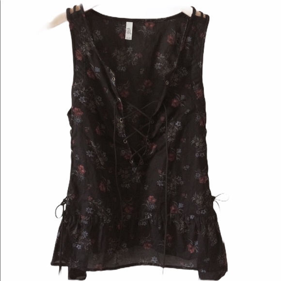 Free People Lace Up Tank - Picture 4 of 8